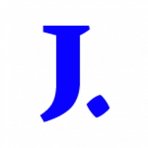Logotipo porfolio en azul